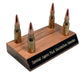 United States Marines Laser Engraved Winchester .308 Bullet Business Card Holder w/Optional FREE Engraved Plaque (Marines Hobbyist #18447)