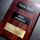 High Quality Custom Engraved Baseball Display Case with Beveled and Polished Edges