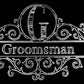 Custom Engraved Groomsman Flask on Matte Black 8oz Premium Stainless Steel Flask