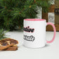 Productive Degenerate Mug with Pink Inside
